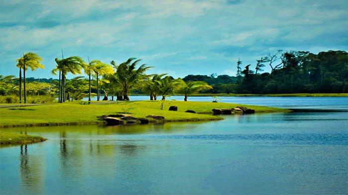 The charm of Lagoi Bay Lake in the Bintan
